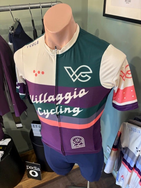 Villaggio x Pedla Custom Jersey MENS Villaggio Cycling And Men's